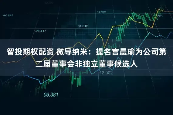 智投期权配资 微导纳米：提名宫晨瑜为公司第二届董事会非独立董事候选人