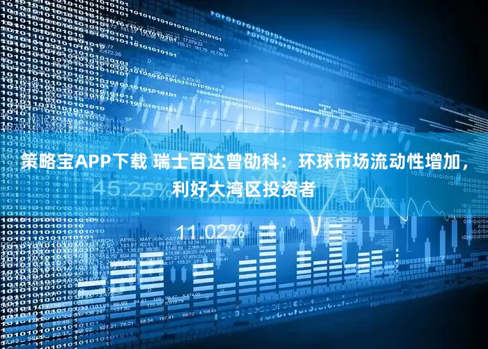策略宝APP下载 瑞士百达曾劭科：环球市场流动性增加，利好大湾区投资者
